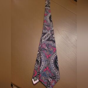 NWT Mens Christian Dior Paisley Silk Tie